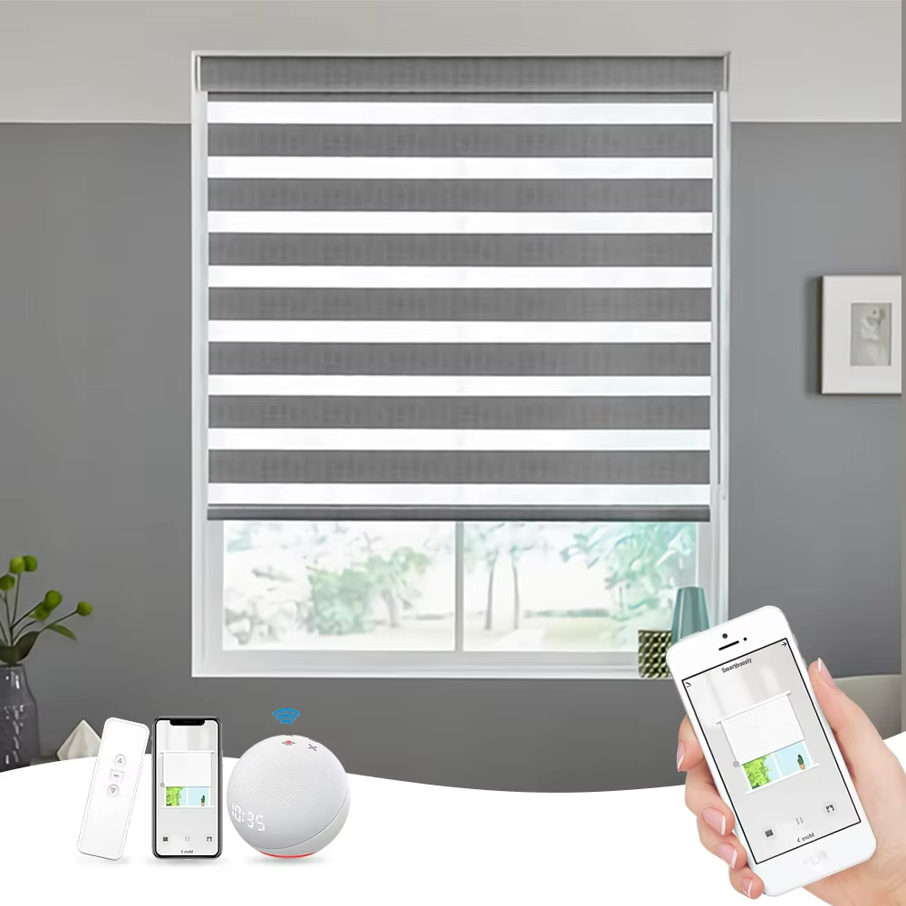 motorized zebra blinds